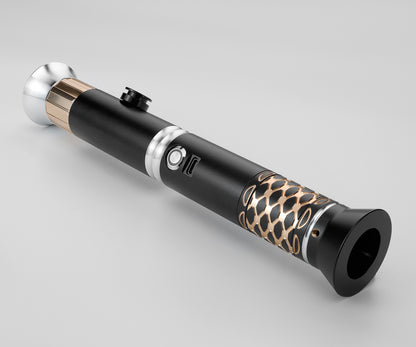 The Dragon Scale Trumpet Custom Red Lightsaber