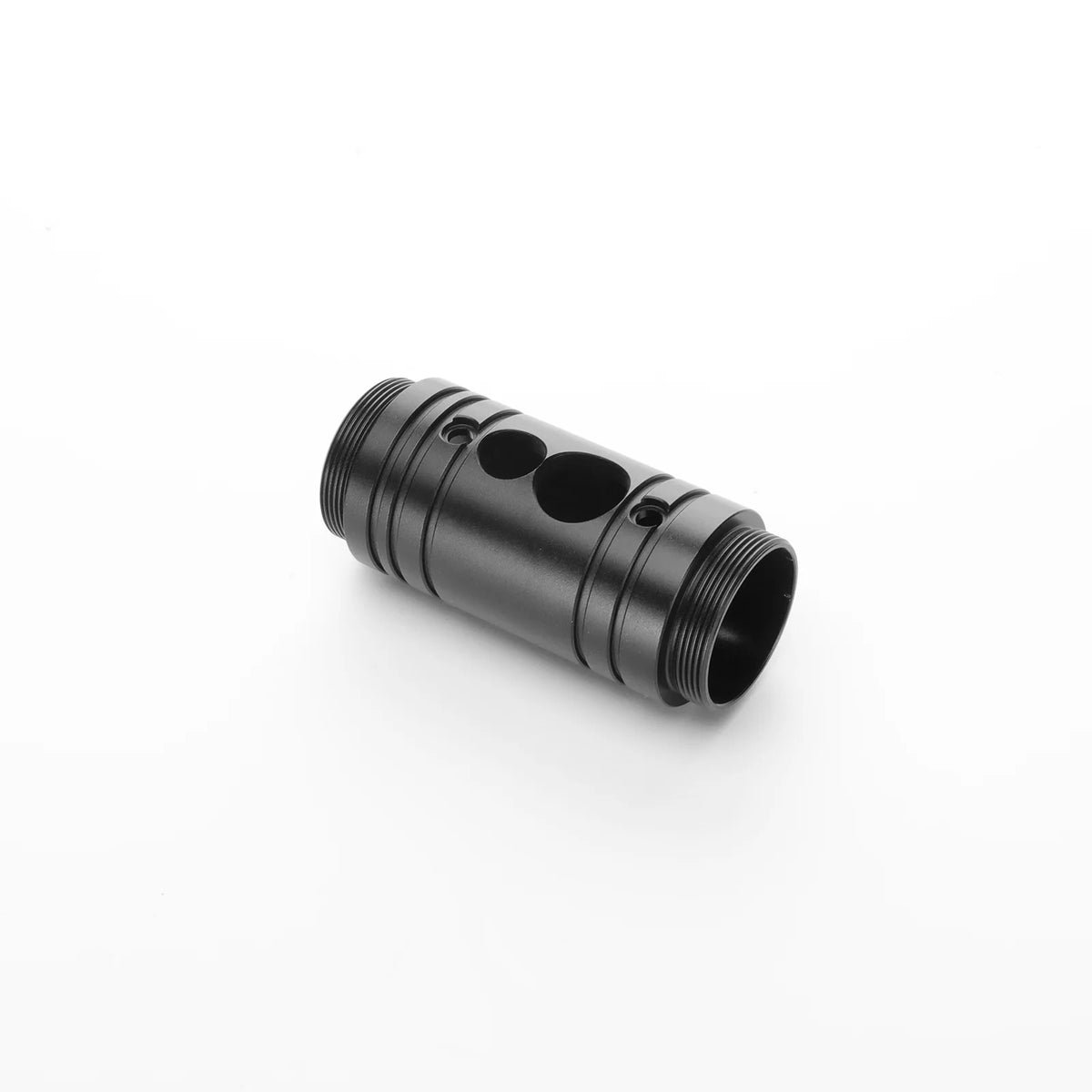 The Dual-Band Ribbed Switch Chamber Custom Red Lightsaber