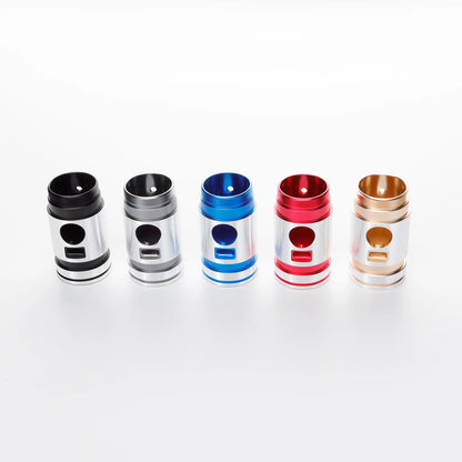 The Polished Dual-Tone Switch Section Custom Red Lightsaber