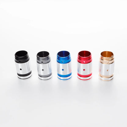 The Polished Dual-Tone Switch Section Custom Red Lightsaber