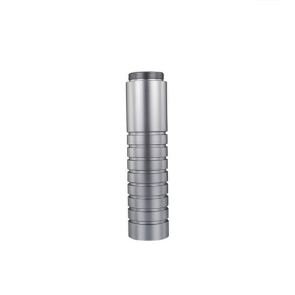 The Half-Smooth Half-Ribbed Grip Extension Custom Red Lightsaber