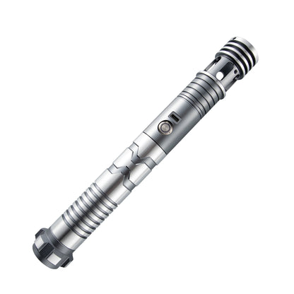 The Silver Chevron Custom Red Lightsaber