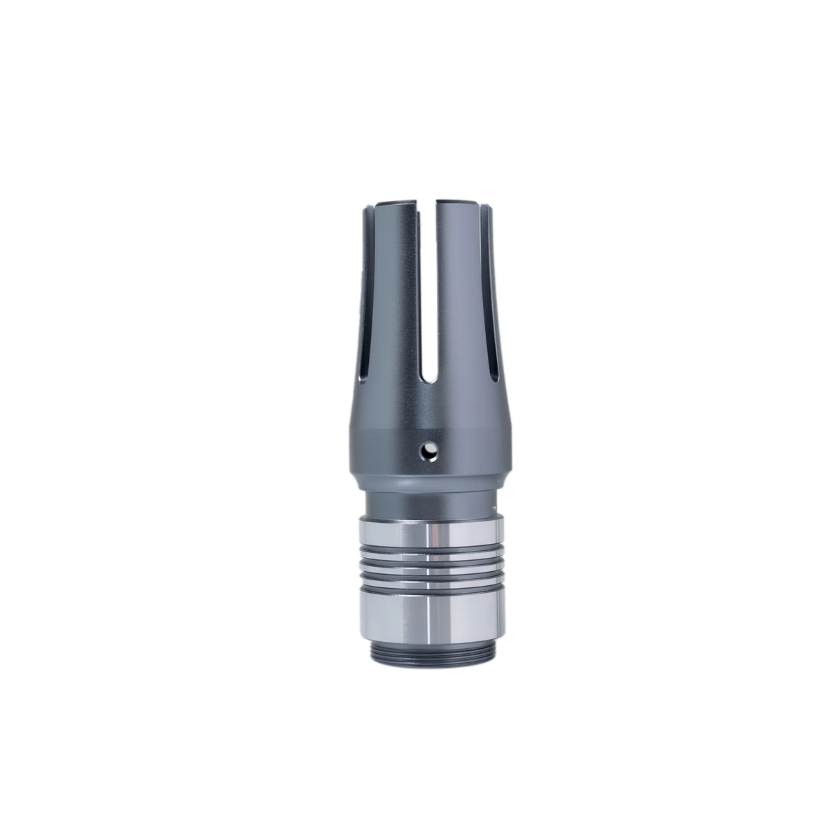 The Slotted Crown Emitter with Ribbed Neck Custom Red Lightsaber