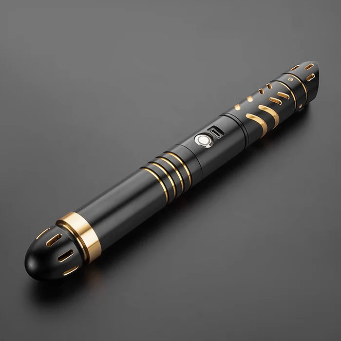 The Gilded Shadow Vented Custom Red Lightsaber