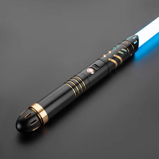 The Gilded Shadow Vented Custom Red Lightsaber