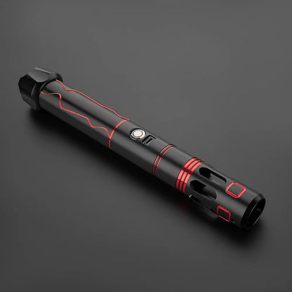 The Crimson Vein Vented Custom Red Lightsaber