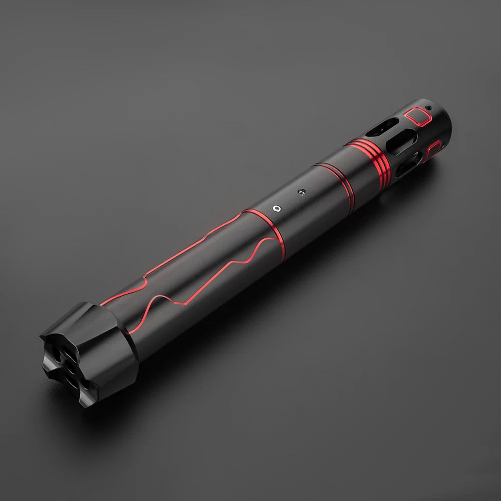 The Crimson Vein Vented Custom Red Lightsaber