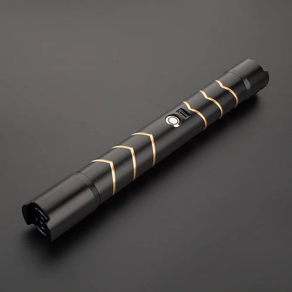 The Golden Chevron Obsidian Custom Red Lightsaber
