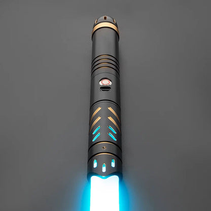 The Gilded Shadow Vented Custom Red Lightsaber