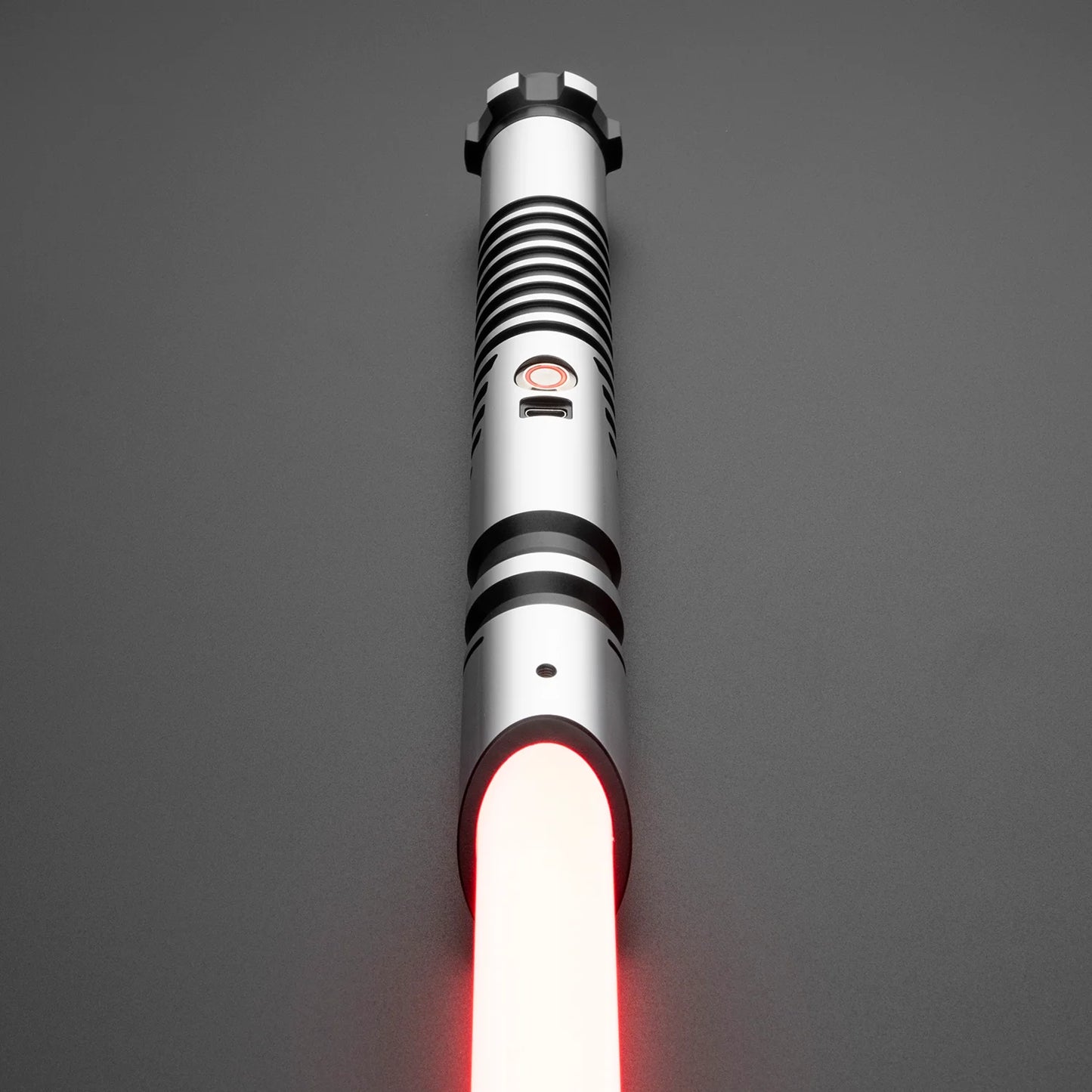 The Vanguard Chrome Sith Custom Red Lightsaber