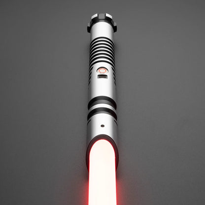 The Vanguard Chrome Sith Custom Red Lightsaber