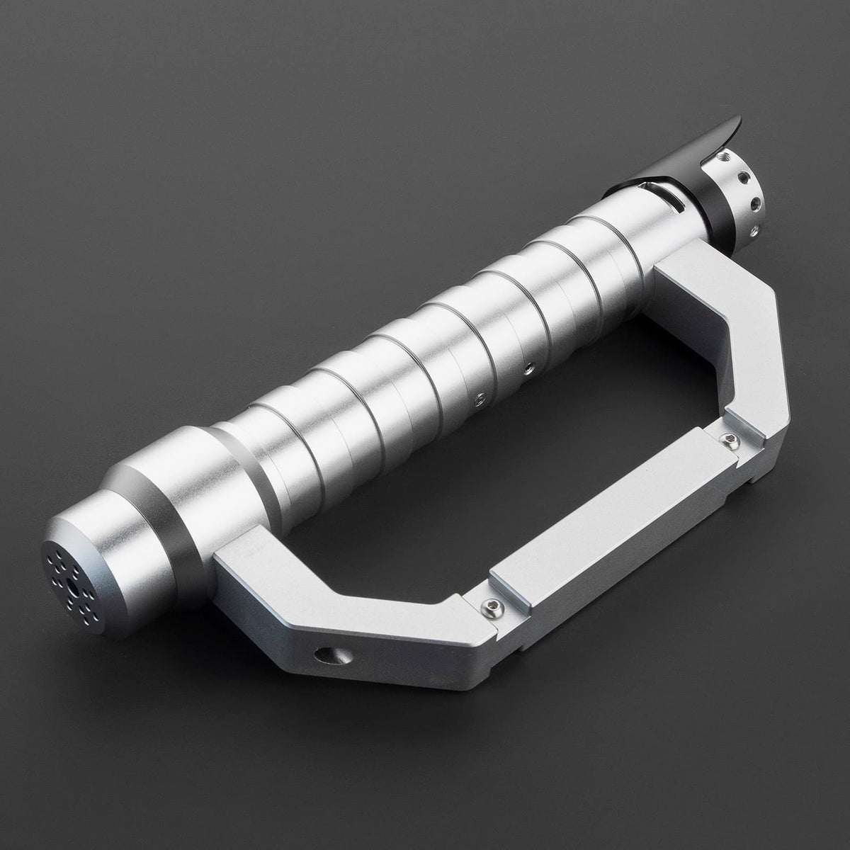 Cutlass Lightsaber Hilt – Silver with Basket Guard