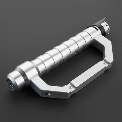 Cutlass Lightsaber Hilt – Silver with Basket Guard