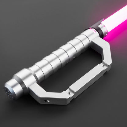 Cutlass Lightsaber Hilt – Silver with Basket Guard