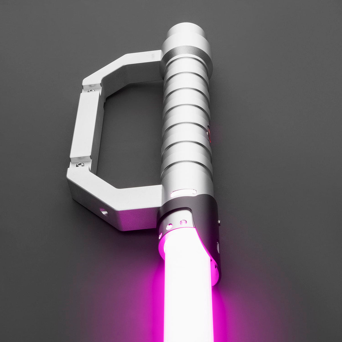 Cutlass Lightsaber Hilt – Silver with Basket Guard