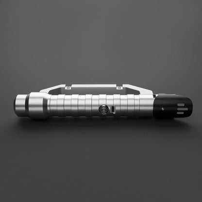 Cutlass Lightsaber Hilt – Silver with Basket Guard