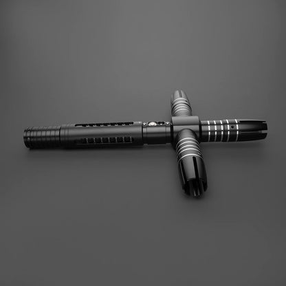 BM Lightsaber Crossguard Light Saber XRGB3.0 Three Blades Black