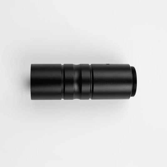 The Center-Choke Dual-Groove Extension Coupler Custom Red Lightsaber