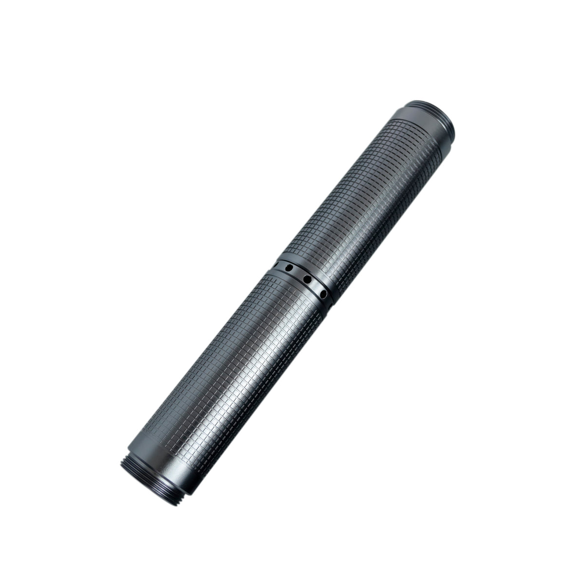 The Knurled Dual-Staff Extension Coupler Custom Red Lightsaber