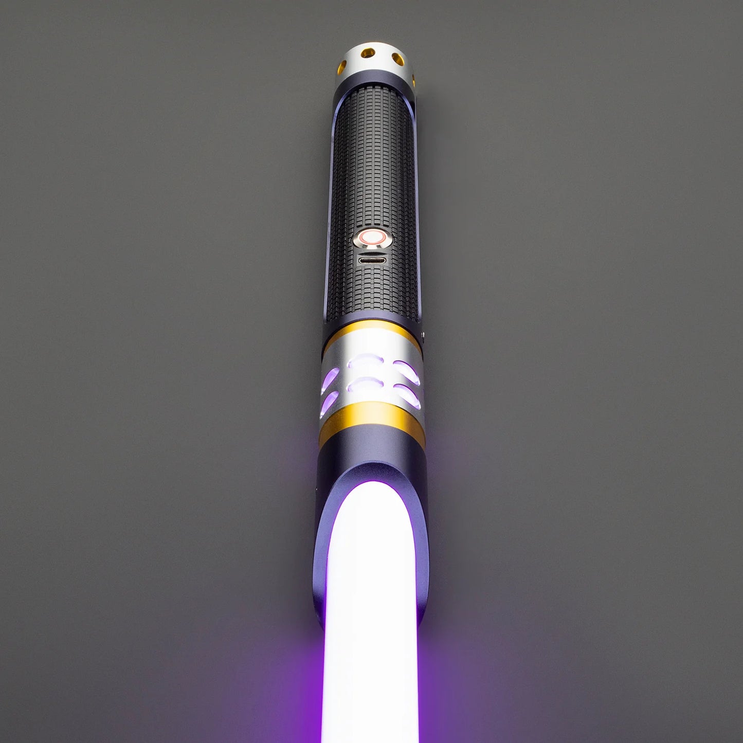 The Imperial Cobalt Grid Custom Red Lightsaber