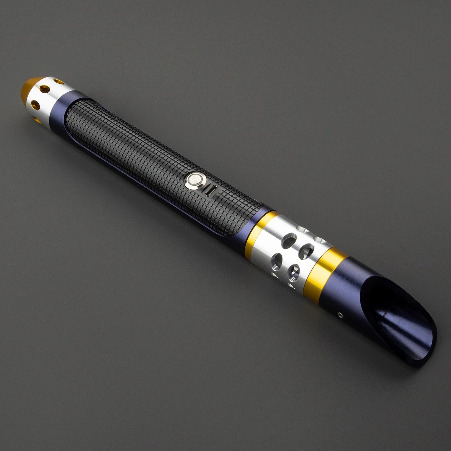 The Imperial Cobalt Grid Custom Red Lightsaber