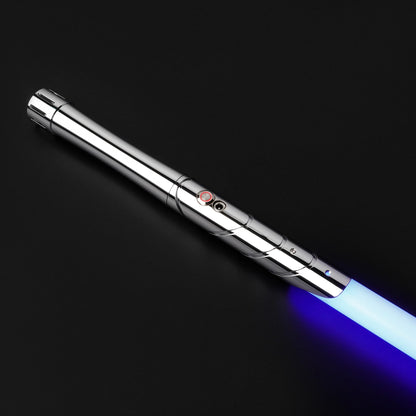 The Chrome Helix Custom Red Lightsaber