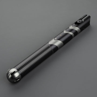 The Shadow Chevron Textured Custom Red Lightsaber