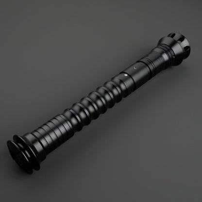 Youngling 108 Lightsaber Hilt – All-Black Ribbed Design
