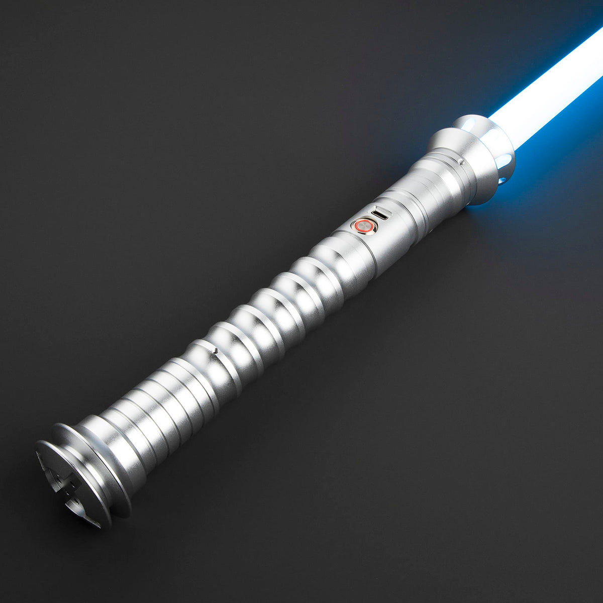 Youngling 108 Lightsaber Hilt – All-Black Ribbed Design