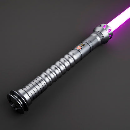 Youngling 108 Lightsaber Hilt – All-Black Ribbed Design