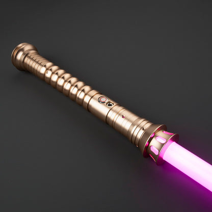 Youngling 108 Lightsaber Hilt – All-Black Ribbed Design