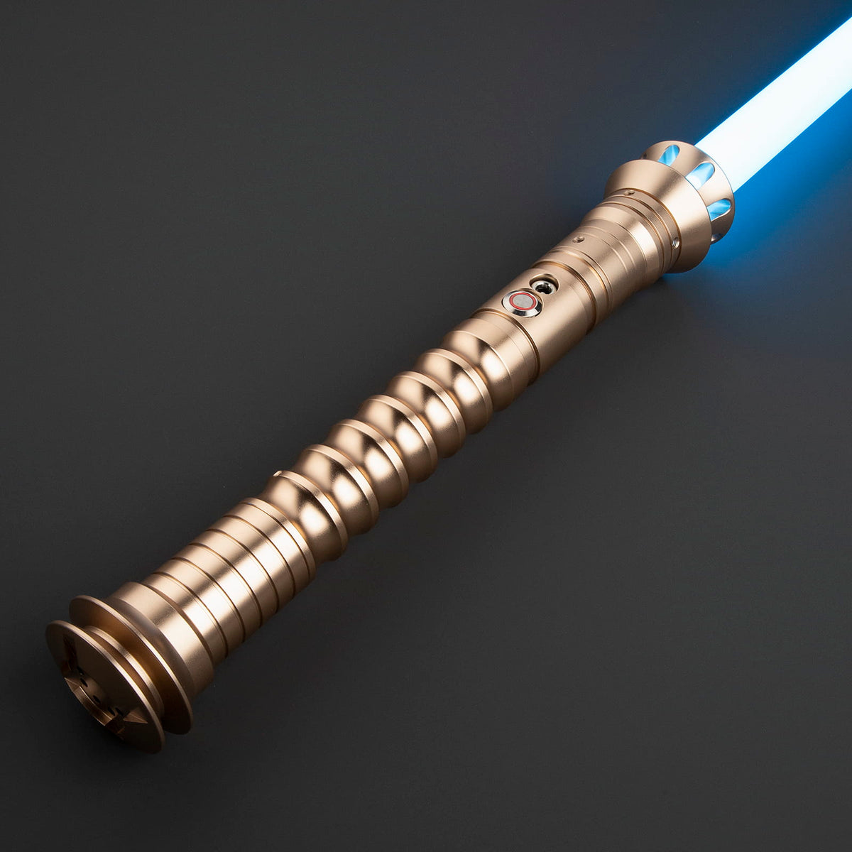 Youngling 108 Lightsaber Hilt – All-Black Ribbed Design