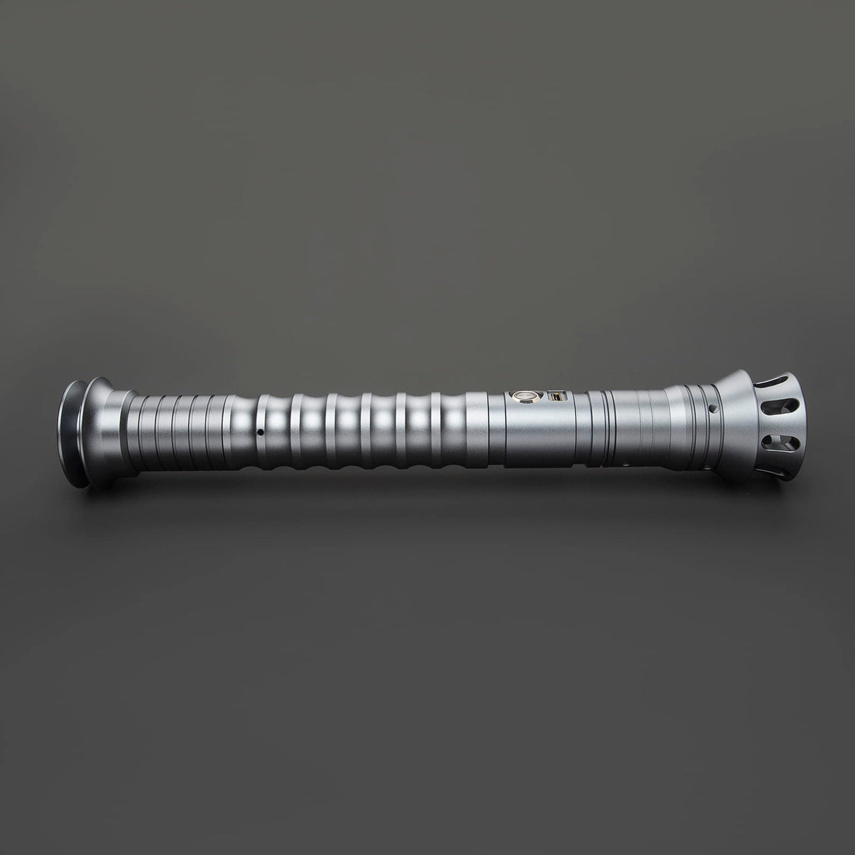 Youngling 108 Lightsaber Hilt – All-Black Ribbed Design