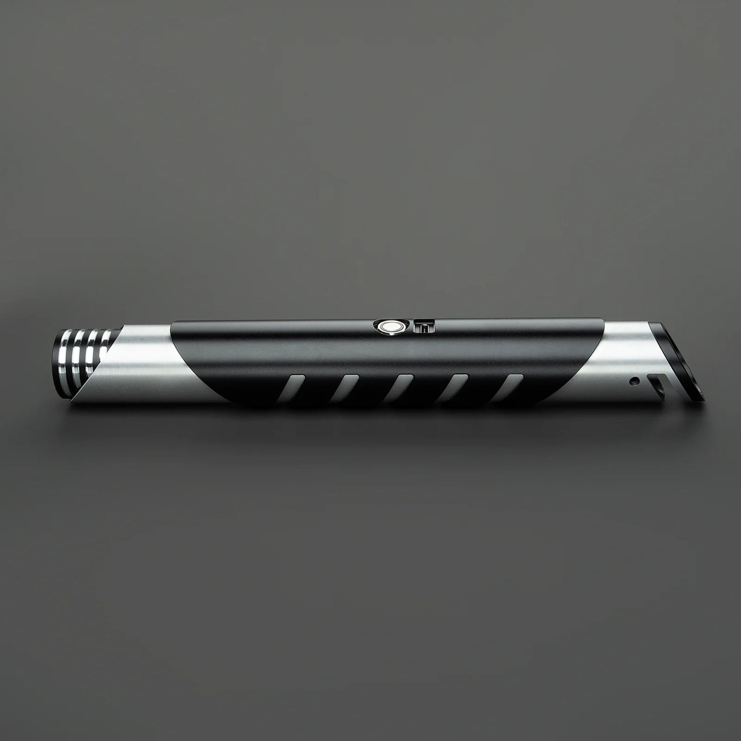BM Lightsaber Heavy Dueling Fore FX Xenopixel V3 Core Light Saber Silver Black Hilt