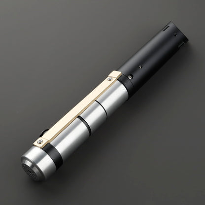 Starforge Lightsaber – Silver & Black Hilt