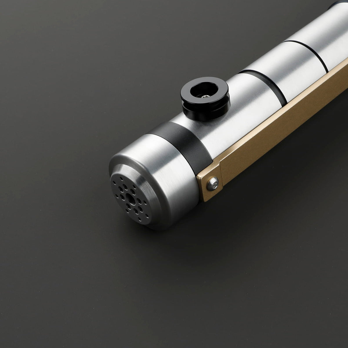 Starforge Lightsaber – Silver & Black Hilt