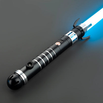 BM Lightsaber Loki Upgrade Force FX Light Saber Bluetooth Spider Black Hilt