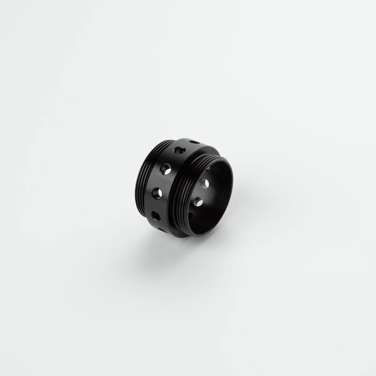 The Perforated Multi-Tone Coupler Ring Custom Red Lightsaber