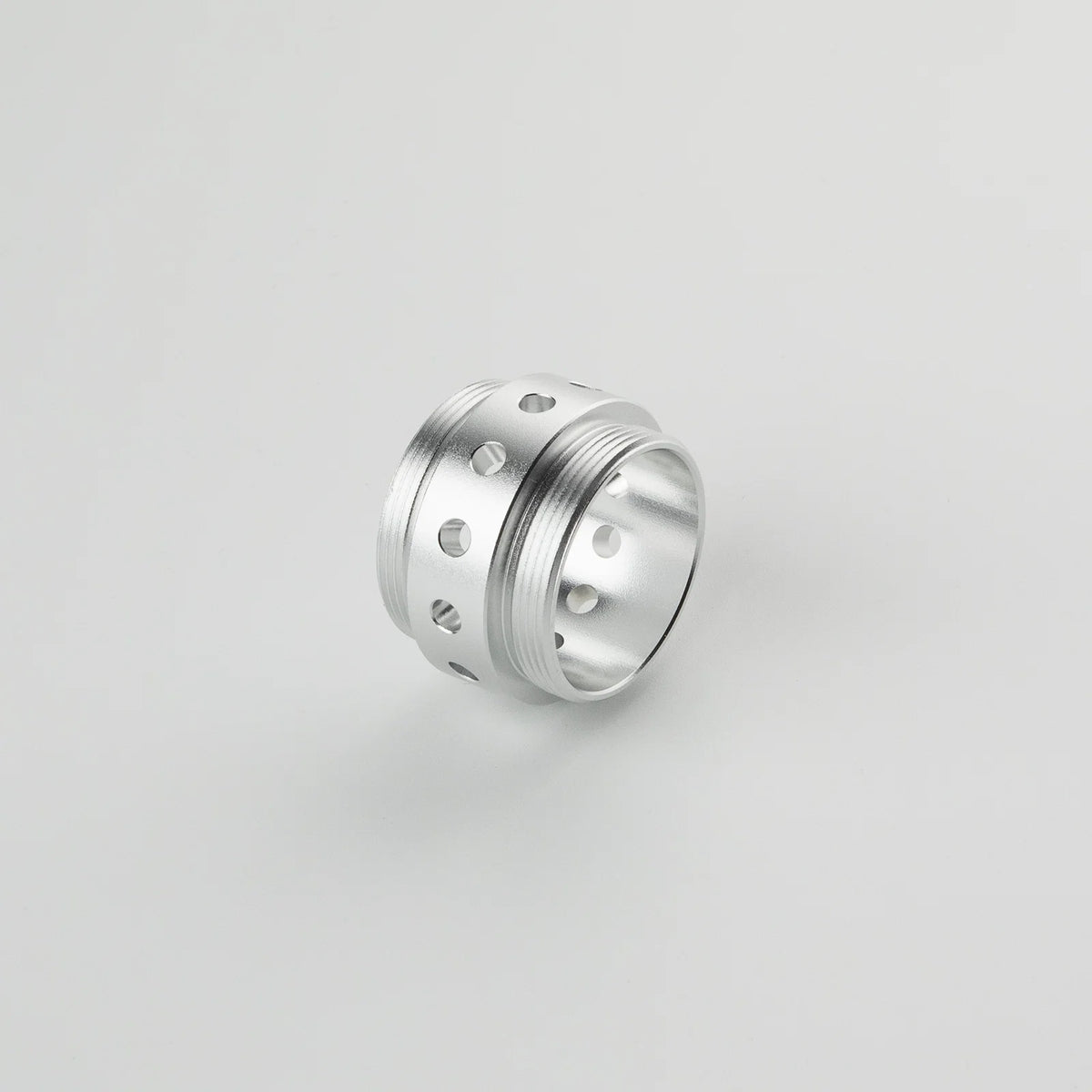 The Perforated Multi-Tone Coupler Ring Custom Red Lightsaber