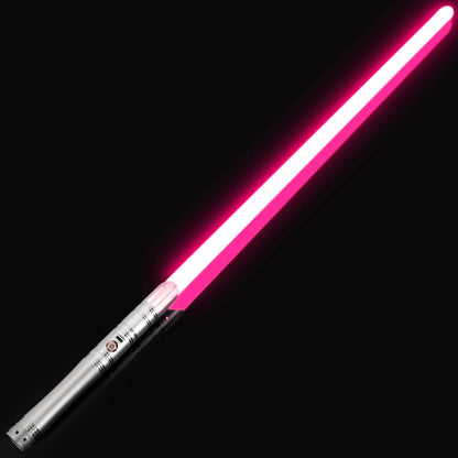 Brushed Silver Lightsaber Hilt – Slotted Emitter Design