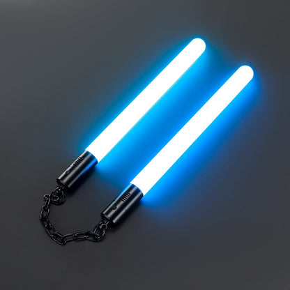 Nunchaku Lightsaber – LED Saberchucks | Metal Hilt