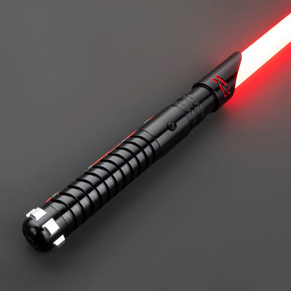 Xenatos Custom Dueling Lightsaber – Silver Metal Hilt