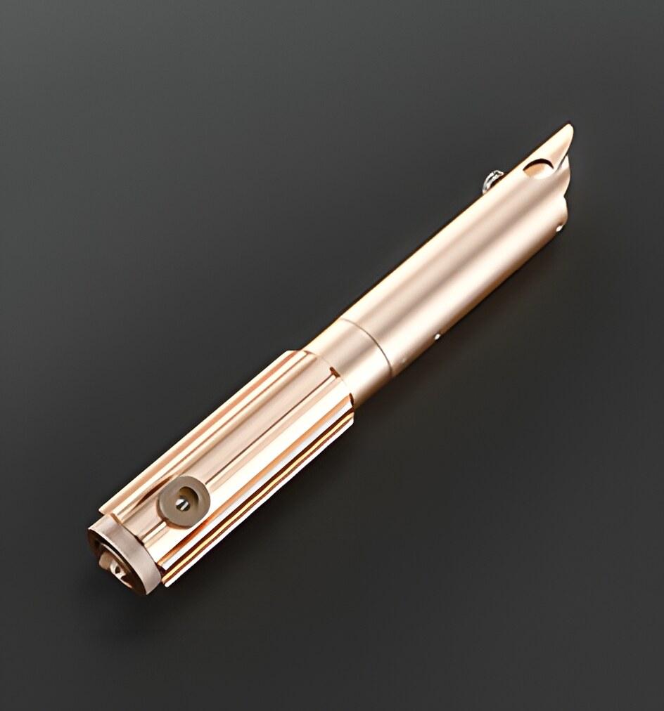 The Silver Vanguard Custom Red Lightsaber