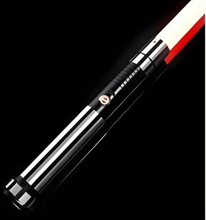 The Metallic Enforcer Custom Red Lightsaber