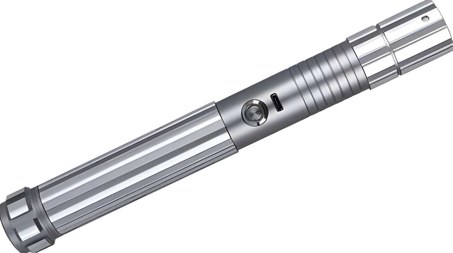 The Metallic Enforcer Custom Red Lightsaber
