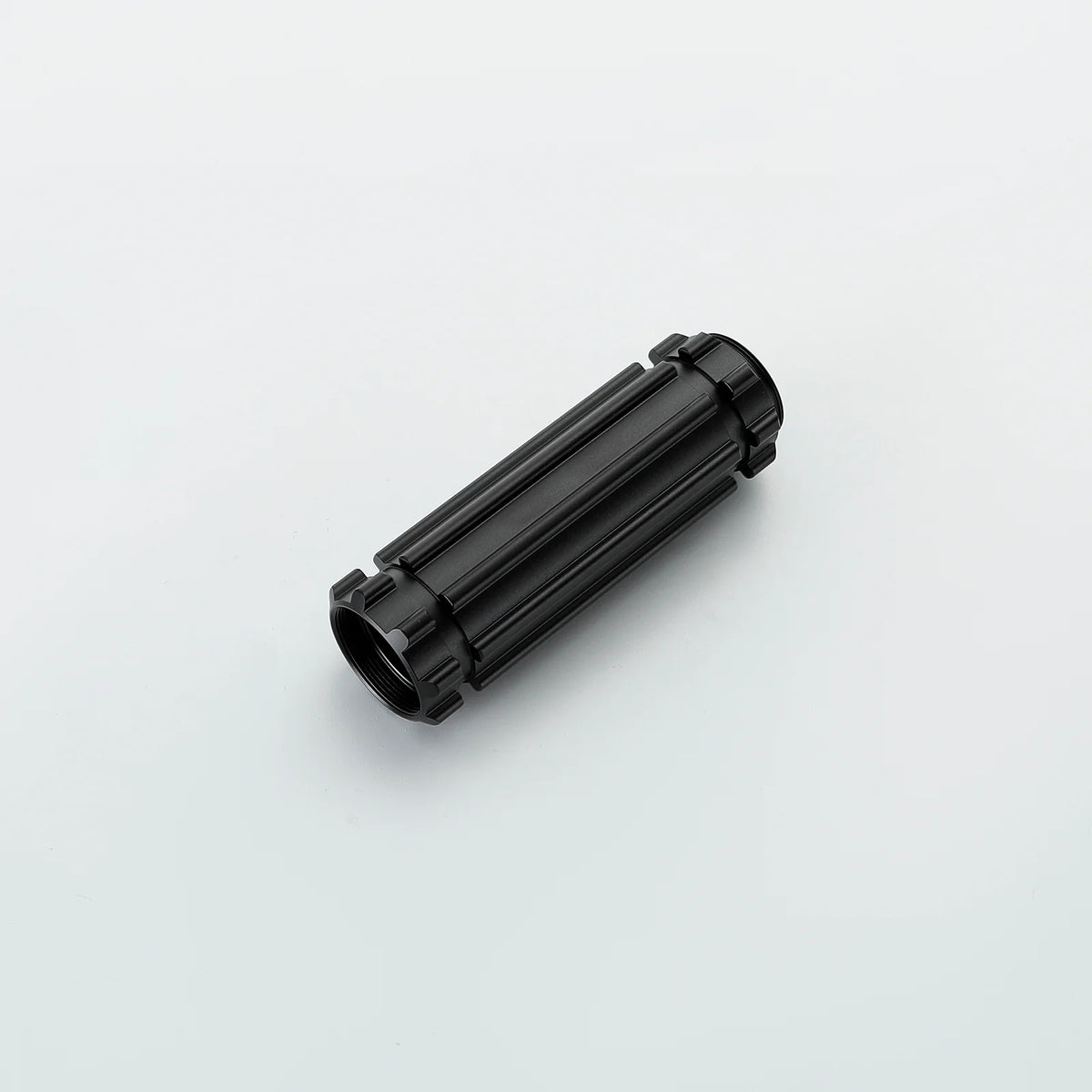 The Ribbed Castellated Collar Grip Body Custom Red Lightsaber