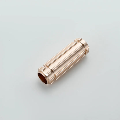 The Ribbed Castellated Collar Grip Body Custom Red Lightsaber