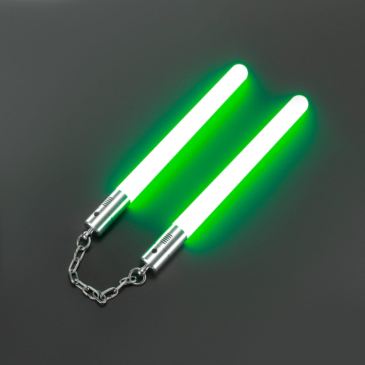 Nunchaku Lightsaber – LED Saberchucks | Metal Hilt
