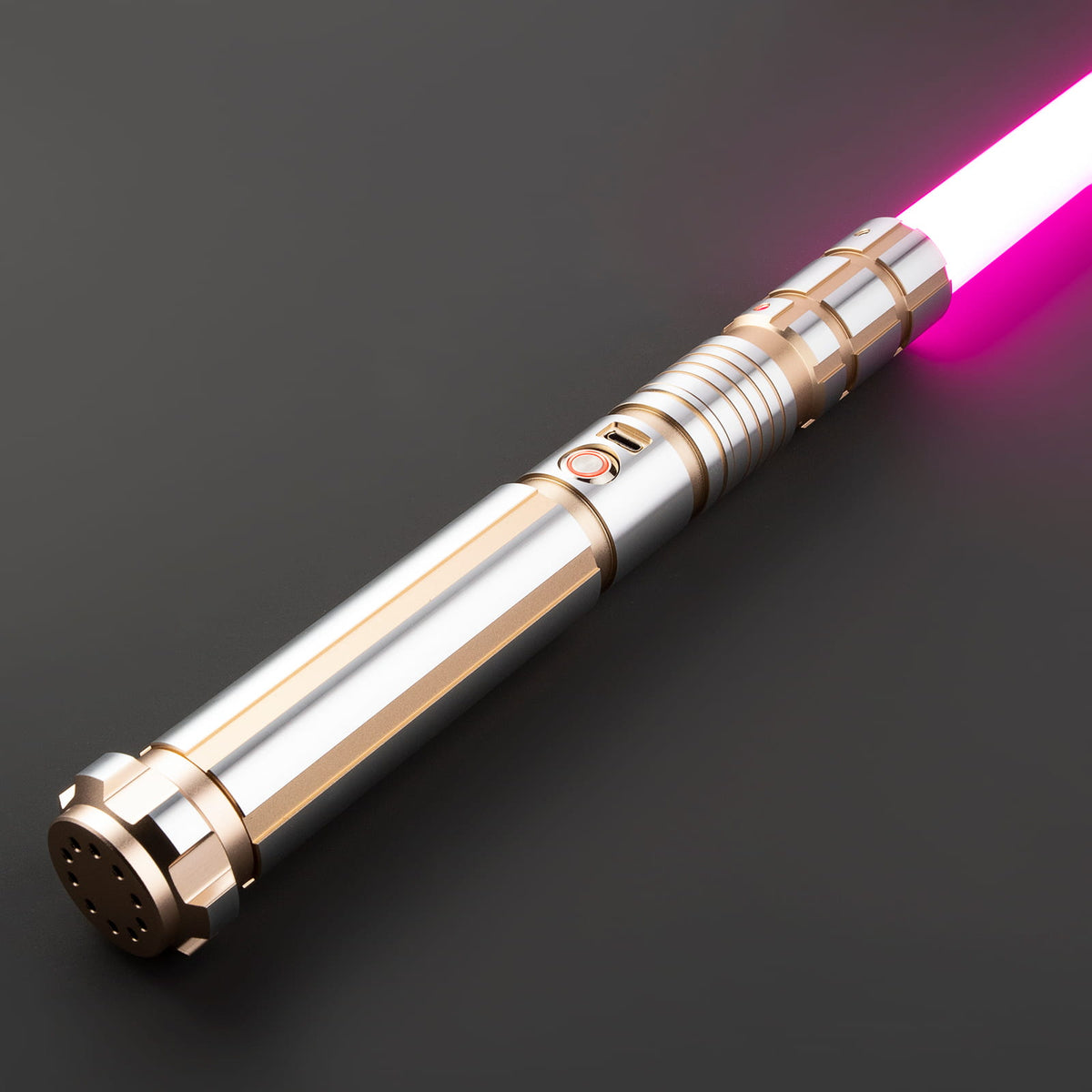 Force FX Style Lightsaber – Chrome Metal Hilt | Custom Saber